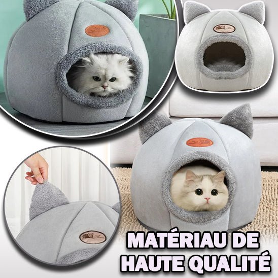 ComfyHouse™ - Niche pour chat ultra confortable - Matou Store