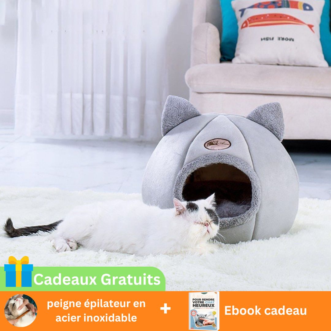 ComfyHouse™ - Niche pour chat ultra confortable - Matou Store