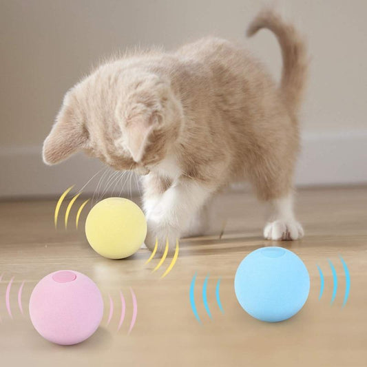 SmartBall™ - Balle intelligente d'apprentissage pour chat - Matou Store